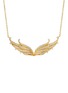 Main View - Click To Enlarge - SARAH ZHUANG - Spread Your Wings diamond 18k gold necklace