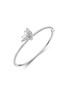Main View - Click To Enlarge - SARAH ZHUANG - Dancing Butterfly diamond 18k white gold bangle