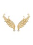 Figure View - Click To Enlarge - SARAH ZHUANG - Spread Your Wings diamond 18k gold earrings
