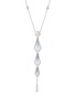 Main View - Click To Enlarge - SARAH ZHUANG - Enchanted Pearl diamond pearl 18k white gold mermaid necklace