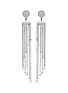 Main View - Click To Enlarge - SARAH ZHUANG - Mix & Match Chandelier diamond 18k white gold drop earrings