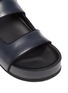 Detail View - Click To Enlarge - NEOUS - 'CHER' Ring Buckle Platform Leather Sandals