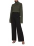 Figure View - Click To Enlarge - REMAIN - 'Zaza' metal ring suiting pants