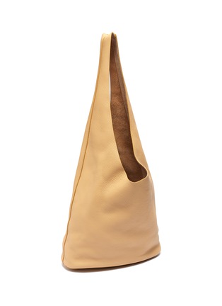 Detail View - Click To Enlarge - THE ROW - 'Bucket Hobo' Top Handle Leather Shoulder Bag
