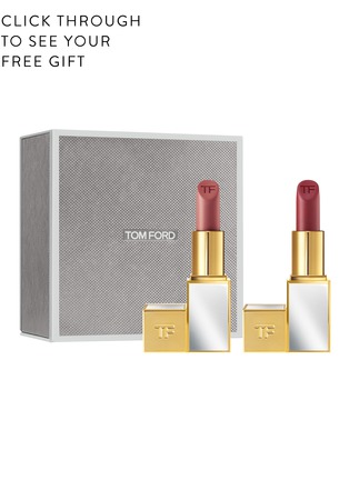 Main View - Click To Enlarge - TOM FORD - Limited Edition Metallic Lip Set – 03 Casablanca and 69 Night Mauve