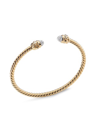 Main View - Click To Enlarge - DAVID YURMAN - Renaissance' diamond 18k gold bracelet