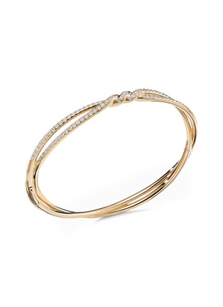 Main View - Click To Enlarge - DAVID YURMAN - Continuance' diamond 18k gold bracelet