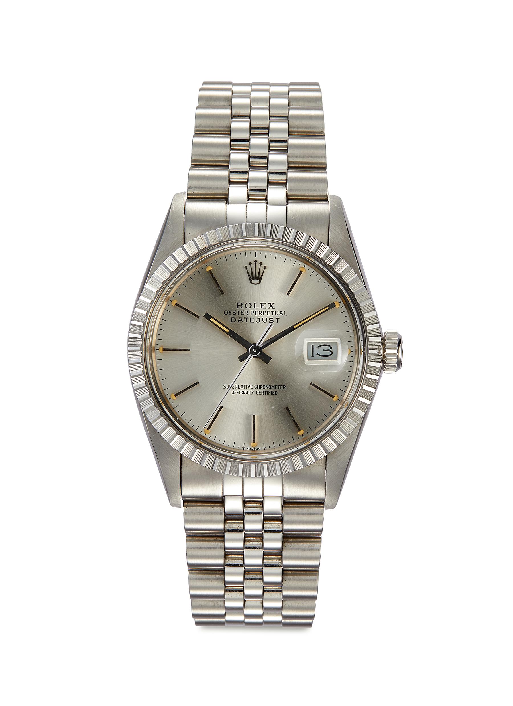 rolex oyster stainless steel