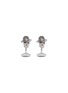 Main View - Click To Enlarge - TATEOSSIAN - Gangster' skull in a hat metal cufflinks