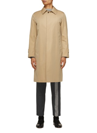 Main View - Click To Enlarge - TRUNK - Cavendish' lightly padded cotton gabardine rain coat