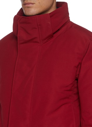 Detail View - Click To Enlarge - CANADA GOOSE - 'Brockton' Reflective Hooded Down Parka Jacket