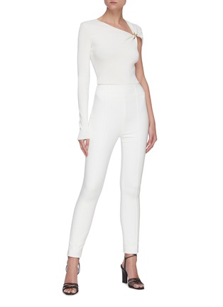 Figure View - Click To Enlarge - DION LEE - Front seam cady leggings