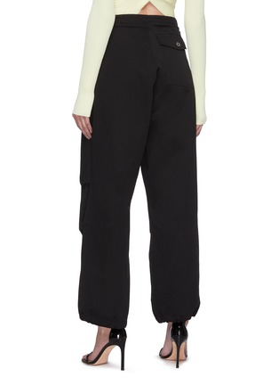 Back View - Click To Enlarge - DION LEE - Cotton twill parachute pants