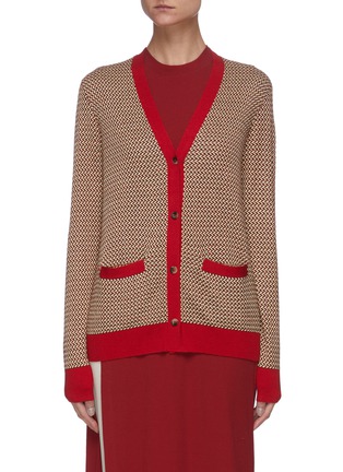 Main View - Click To Enlarge - ROSETTA GETTY - V-neck cardigan