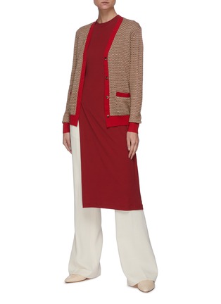 Figure View - Click To Enlarge - ROSETTA GETTY - V-neck cardigan