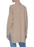 Back View - Click To Enlarge - FRAME - Drape Collar Cashmere Cardigan