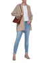 Figure View - Click To Enlarge - FRAME - Drape Collar Cashmere Cardigan