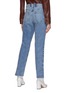 Back View - Click To Enlarge - FRAME - Le Pixie' Whiskering Flare Leg Denim Jeans