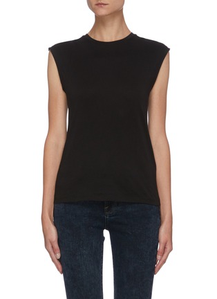 Main View - Click To Enlarge - FRAME - LE MID RISE' MUSCLE T-SHIRT