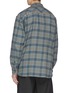 Back View - Click To Enlarge - DRIES VAN NOTEN - Crystal embellished check shirt