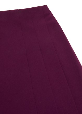 Detail View - Click To Enlarge - ALICE & OLIVIA - 'SEMIRA' Side Pleat Mini Skirt