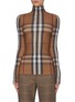 Main View - Click To Enlarge - BURBERRY - Vintage Check Turtleneck Top