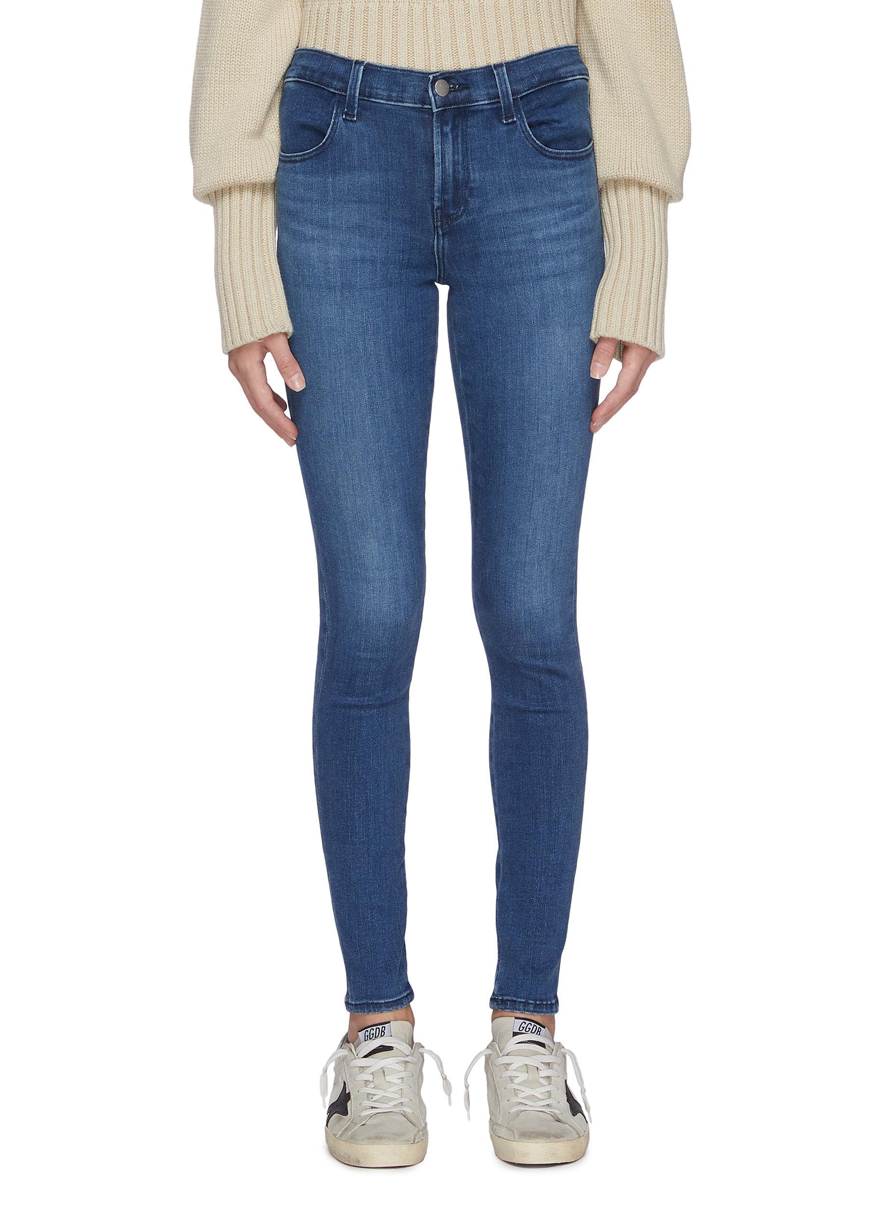J brand mid rise super skinny clearance