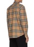 Back View - Click To Enlarge - BURBERRY - Check Cotton Flannel Shirt