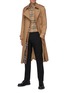 Figure View - Click To Enlarge - BURBERRY - Loop Back Trench Coat