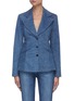 Main View - Click To Enlarge - J BRAND - Fitted Denim Blazer