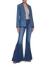 Figure View - Click To Enlarge - J BRAND - Fitted Denim Blazer