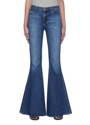 Main View - Click To Enlarge - J BRAND - 'Valentina' Super Wide Flared Leg Jeans