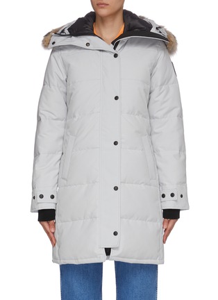 Main View - Click To Enlarge - CANADA GOOSE - 'Shelburne' Fur Ruff Single-Breasted Down Parka Jacket