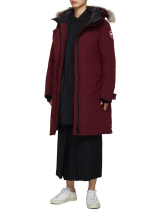 CANADA GOOSE | Sherbrooke' Reflective Down Parka | DARK RED