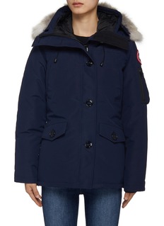 Canada goose montebello parka navy hot sale