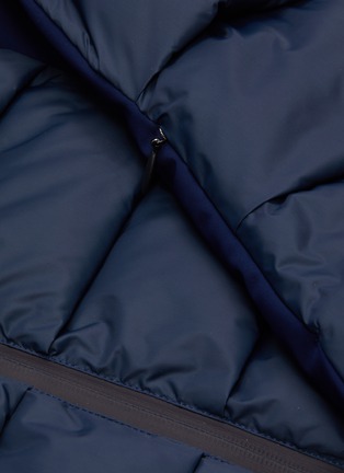  - ROSSIGNOL - 'Surfusion' fur collar covershield hybrid puffer ski jacket