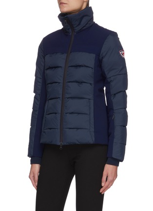 Front View - Click To Enlarge - ROSSIGNOL - 'Surfusion' fur collar covershield hybrid puffer ski jacket