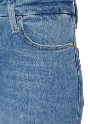  - FRAME - 'Le Crop Mini' boot cut light wash jeans
