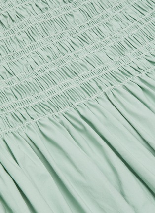 Detail View - Click To Enlarge - STAUD - 'Sunday' Ruffle Pleat Waist A-line Midi Skirt