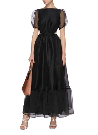 Figure View - Click To Enlarge - STAUD - Penelope' crinkle organza maxi dress