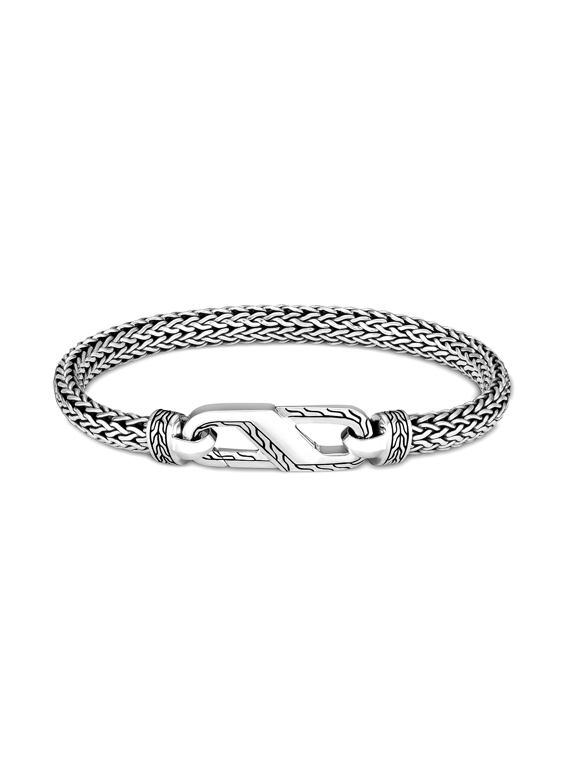 John Hardy Classic Chain Sterling Silver Bracelet Men Lane Crawford