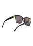 Figure View - Click To Enlarge - BALENCIAGA - BB logo embellished acetate frame oversized sunglasses