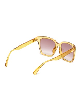 Figure View - Click To Enlarge - GUCCI - GG Marmont acetate frame square sungalsses