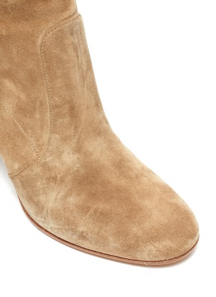 Detail View - Click To Enlarge - GIANVITO ROSSI - Tall suede boots