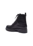  - GIANVITO ROSSI - Leather combat boots