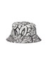 Figure View - Click To Enlarge - LAURENCE & CHICO - 'Van Dusen' botanical embroidered small brim bucket hat