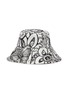 Figure View - Click To Enlarge - LAURENCE & CHICO - 'Van Dusen' botanical embroidered large brim bucket hat