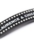 Detail View - Click To Enlarge - LAURENCE & CHICO - Logo print pearl barrette