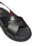 Detail View - Click To Enlarge - ATP ATELIER - Barisci' Slingback Platform Leather Sandals