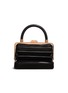 Main View - Click To Enlarge - GABRIELA HEARST - 'Diana' accordion frame snakeskin leather bag